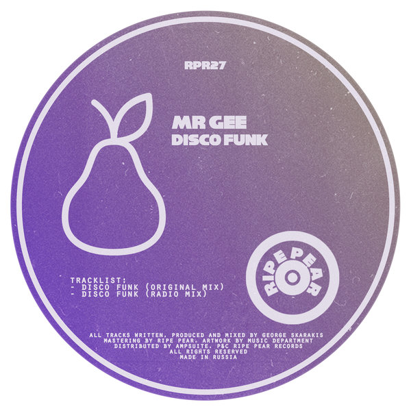 Mr Gee - Disco Funk [RPR27]